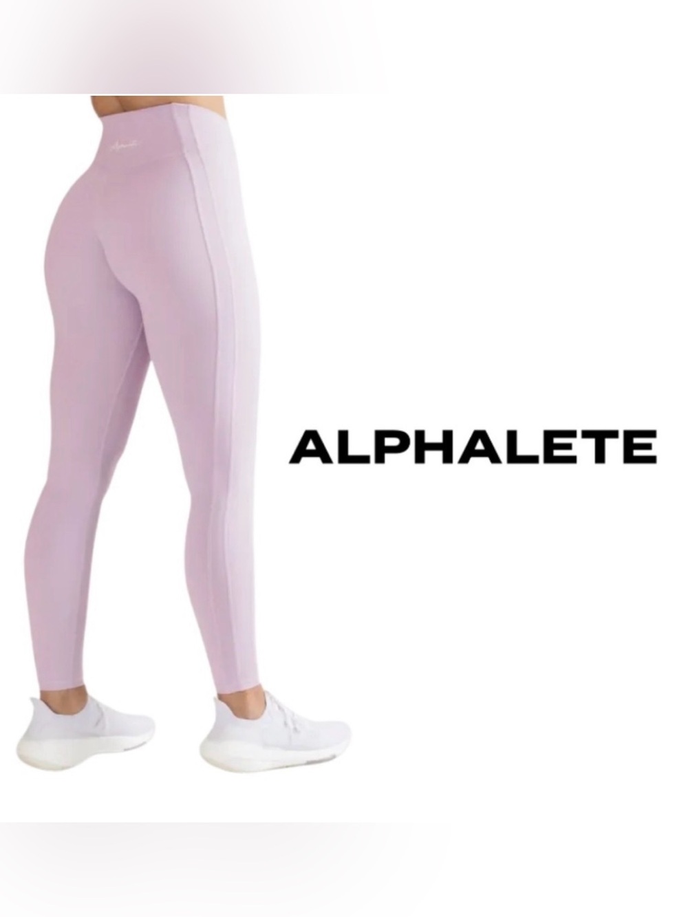 Alphalete Pulse Kinetic Legging - Lavender - Size Large